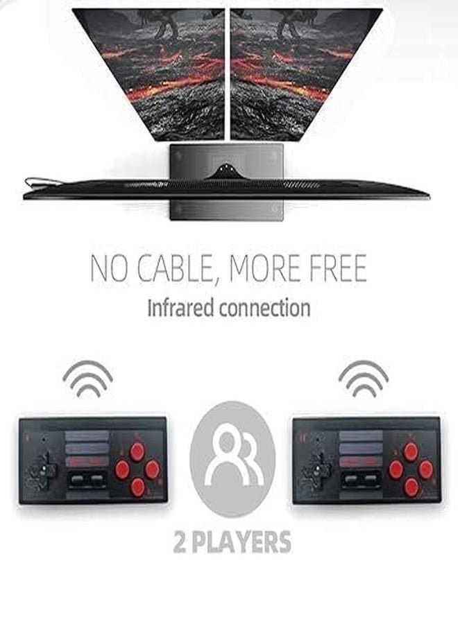 NextTech 2026 Traditional Retro Gaming Console - Portable Retro Fun with Classic Action, Adventure, Sports & Racing Games Included - Image 3